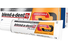Blend-a-dent Plus Dual Power fixačný krém na zubnú náhradu 40 g