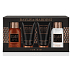 Baylis & Harding Men Čierne korenie a Ženšen tekuté mydlo na telo aj vlasy 100 ml + umývací gél na tvár 50 ml + balzam po holení 100 ml + sprchový gél 50 ml kozmetická sada pre mužov