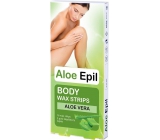 Aloe Epil Body depilačné voskové pásky na telo 16 + 2 kusy