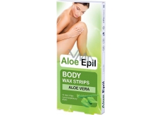 Aloe Epil Body depilačné voskové pásky na telo 16 + 2 kusov