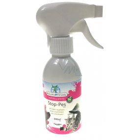 AgroBio Kúzlo Prírody Stop-pes liquid prírodné repelent proti znečisteniu psami a mačkami rozprašovač 200 ml