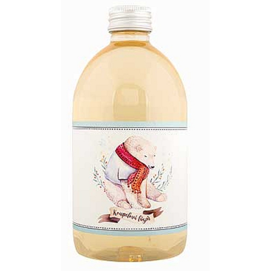 Bohemia Gifts Bábätko Zelený čaj olejový kúpeľ pre chlapcov 0 - 3 rokov, 500 ml