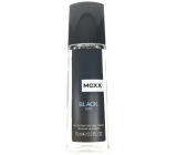 Mexx Black Man parfumovaný deodorant sklo pre mužov 75 ml