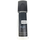 Mexx Black Man parfumovaný dezodorant sklo pre mužov 75 ml
