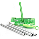 Swiffer 2v1 Kit mop + náhradná prachovka na podlahu 8 kusov + násada malá + prachovka 1 kus, sada
