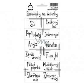 Arch Nálepky na koreničky Linky Soľ 11 x 23,5 cm