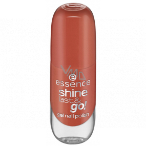 Essence Shine Last & Go! lak na nechty 84 Heat Is On 8 ml