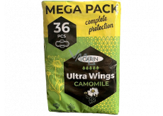 Hygienické vložky Carin Ultra Wings Camomile 36 ks