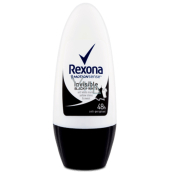 Rexona Invisible Black & White antiperspirant deodorant roll-on pre ženy 50 ml