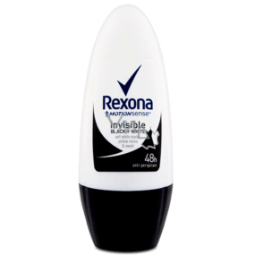 Rexona Invisible Black & White antiperspirant deodorant roll-on pre ženy 50 ml