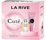 La Rive Cuté parfumovaná voda 100 ml + sprchový gél 100 ml, darčeková súprava pre ženy
