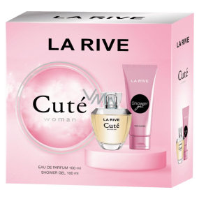La Rive Cuté parfémovaná voda 100 ml + sprchový gel 100 ml, dárková sada pro ženy