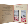 Bohemia Gifts Narodeninová kniha sprchový gél 250 ml + olej do kúpeľa 250 ml, knižná kozmetická sada pre ženy