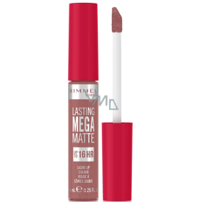 Rimmel London Lasting Mega Matte Dlhotrvajúci tekutý matný rúž 110 Blush 7,4 ml