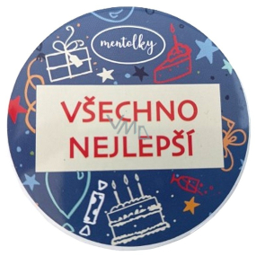 Albi Retro mentolky s odkazom Všetko najlepšie 20 g