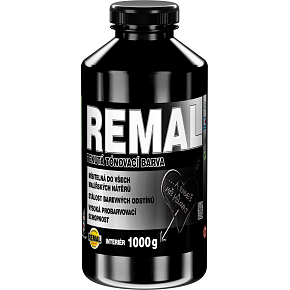 REMAL tónovacia farba, 0190 čierna, 1 kg