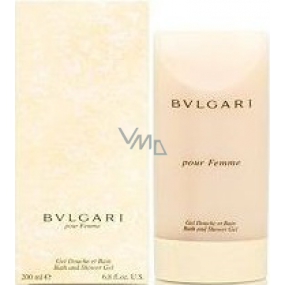 Bvlgari pour Femme sprchový gél 200 ml