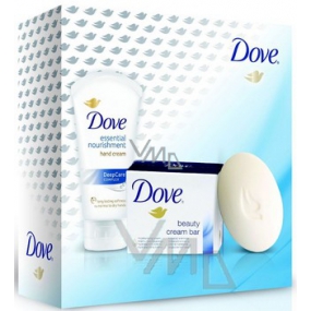 Dove Original krémová tableta 100 g + hydratačný krém na ruky 75 ml, kozmetická sada