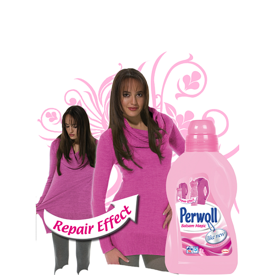 Perwoll Magic Balsam prací gél na vlnené, hodvábne a iné jemné materiály všetkých farieb 4 l