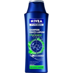 Nivea Men Cool proti lupinám šampón poskytuje okamžitý chladivý efekt 250 ml
