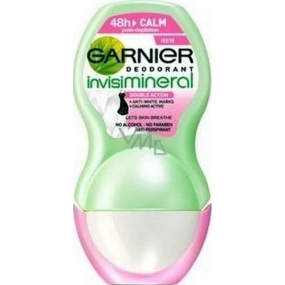 Garnier Invisi Mineral Calm guľôčkový antiperspirant deodorant pre citlivú pokožku roll-on pre ženy 50 ml