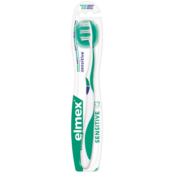 Elmex Sensitive Extra Soft extra mäkká zubná kefka 1 kus