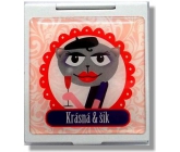 Nekupto Miss Cool Darčekové zrkadielko do kabelky Mačka baretka Krásna & šik