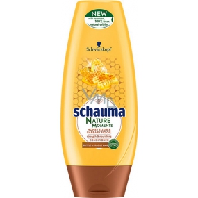 Schauma Nature Moments Medový elixír a olej z opuncie mexickej pre regeneráciu a silu balzam na vlasy 200 ml