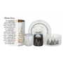 Yankee Candle Winter Trees - Zimné stromy prstenec ozdobný na stredné a veľké vonné sviečky Classic Illuma Lid