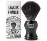 Hawkins & Brimble Štetka na holenie so syntetickými štetinami čierna 10,5 cm