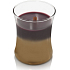 WoodWick Floral Nights Dark Poppy vonná sviečka s dreveným knôtom a skleneným viečkom malá 85 g Limited 2019