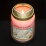 Yankee Candle Pastel Romance Illuma Ľud prstenec ozdobný kovový na stredné a veľké vonné sviečky Classic 8,5 x 3 cm