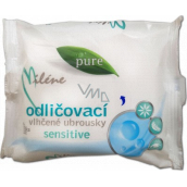 Miléne Pure Sensitive odličovacie vlhčené obrúsky 25 kusov