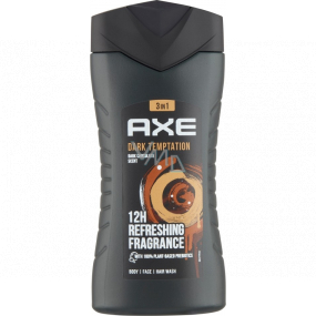 Axe Dark Temptation 3v1 sprchový gél pre mužov 250 ml