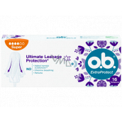 o.b. Tampóny ExtraProtect Ultimate Leakage Protection Super 16 kusov
