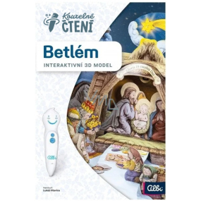 Albi Kúzelné čítanie interaktívny 3D model hovoriacej knihy Betlehem, vek 4+