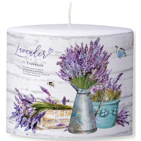 Emocio Levanduľová sviečka Provence elipsa 115 x 53 x 100 mm