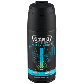 Str8 Wild Beat deodorant sprej pro muže 150 ml 