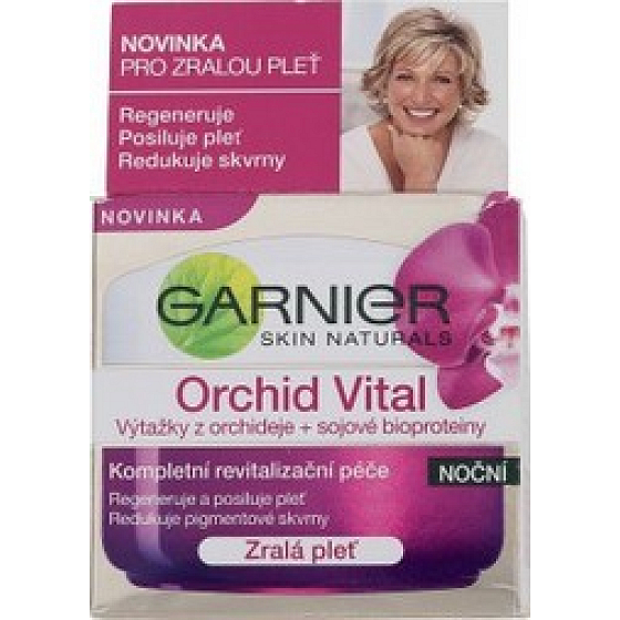 Garnier Skin Naturals Orchid Vital nočný krém hydratačný 50 ml