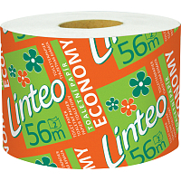 Linteo Economy toaletný papier 2vrstvový role 448 útržkov, 56 metrov, 1 rola