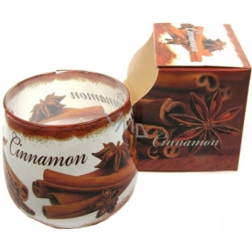 Santo Candles Cinnamon time vonná sviečka v skle 100 g