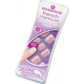 Essence French Manicure Click & Go Nails umelé nechty 02 Girls Only! 12 kusov