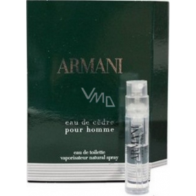 Giorgio Armani Eau de cédra toaletná voda 1,2 ml s rozprašovačom, vialka