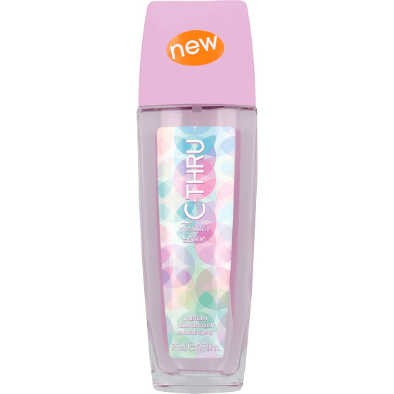 C-Thru Tender Love parfumovaný dezodorant sklo pre ženy 75 ml
