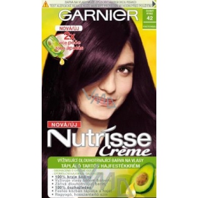 Garnier Nutrisse Créme farba na vlasy 42 Čierne ríbezle