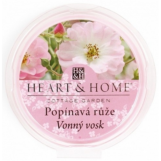Srdce & Domov Climbing Rose Soy prírodný vonný vosk 27 g