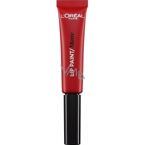 Loreal Paris Infallible Lip Paint Matte tekutý rúž 204 Red Actually 8 ml