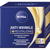 Nivea Anti-Wrinkle Revitalizing 55+ obnovujúci nočný krém proti vráskam, 50 ml