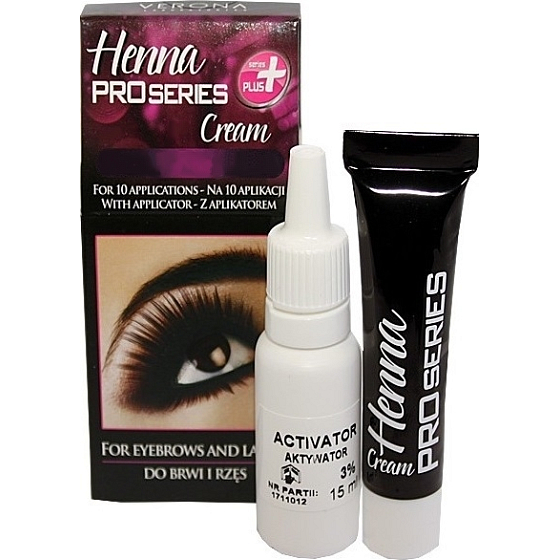 Joanna Henna ProSeries Farba na obočie grafitová 15 ml