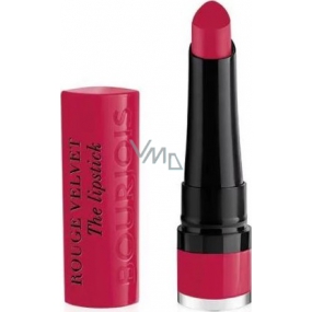 Bourjois Rouge Velvet The Lipstick rúž 09 Fuchsia Botte 2,4 g